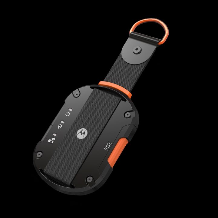 The Motorola Defy Satellite Link dongle.