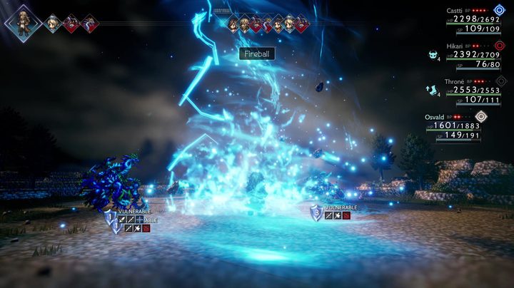 Octopath Traveler 2 battle system
