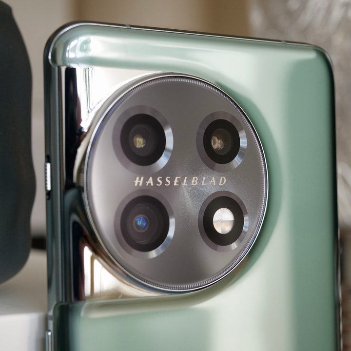 The OnePlus 11's camera module.
