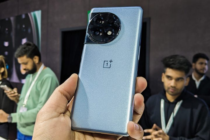 OnePlus 11R, a cheaper OnePlus 11, at the Cloud 11 event in India.