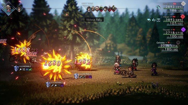 Octopath Traveler 2 BP system