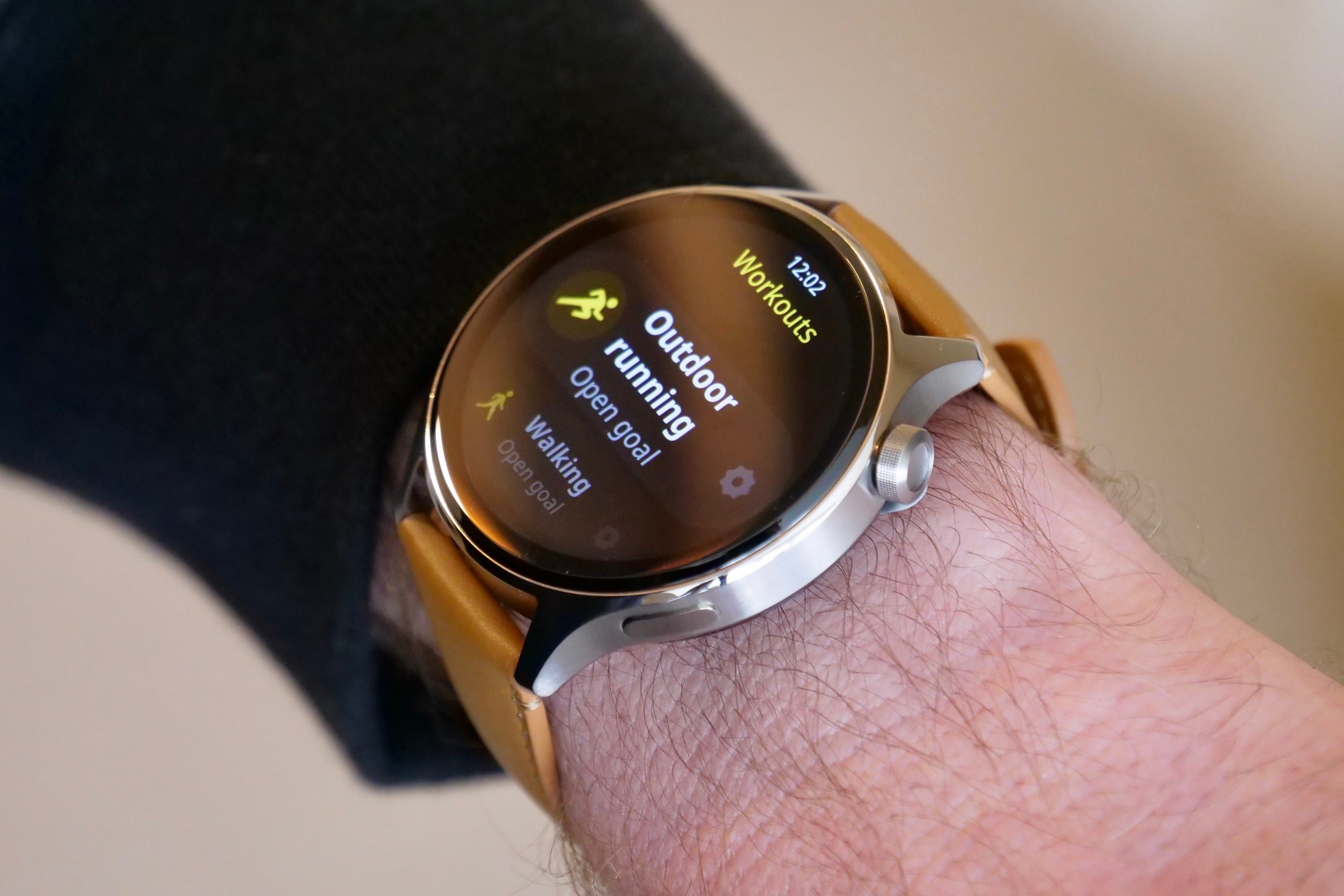 Workout mode on the Xiaomi Watch S1 Pro.