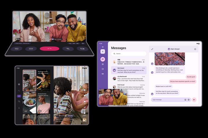 Android app scaling for large screens