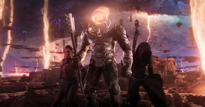 Aliens prepare for battle in Ant-Man 3.