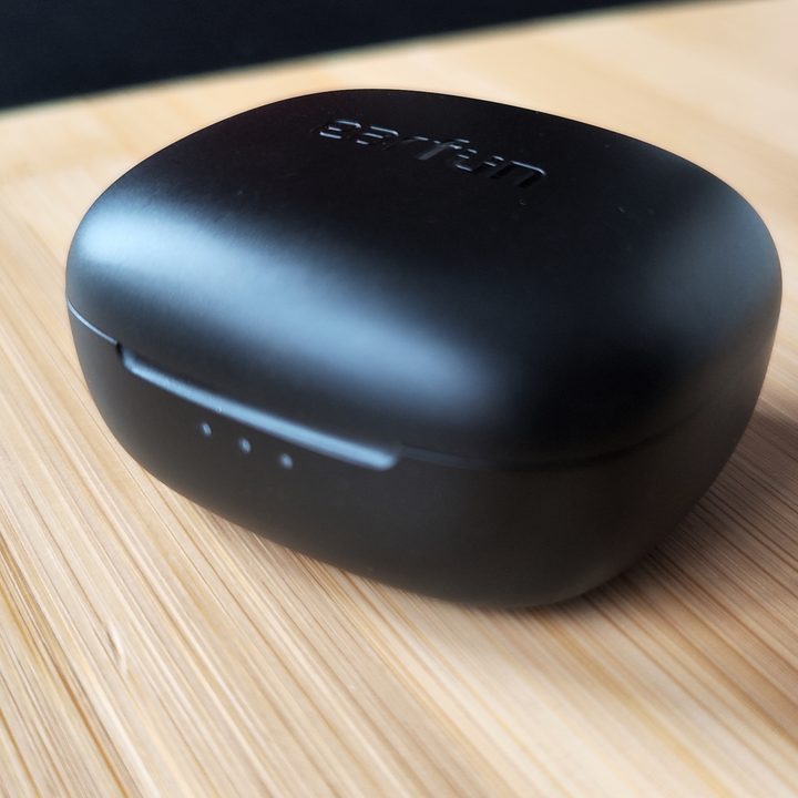 Earfun Air Pro 3 charging case (front).