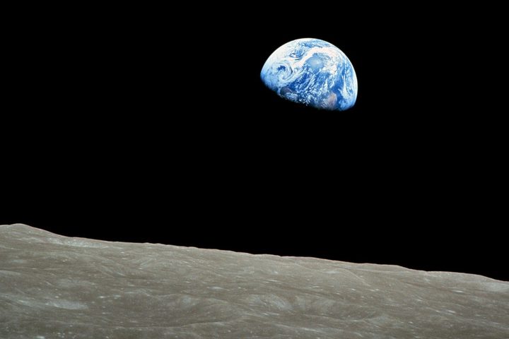 Earth rise from the Moon