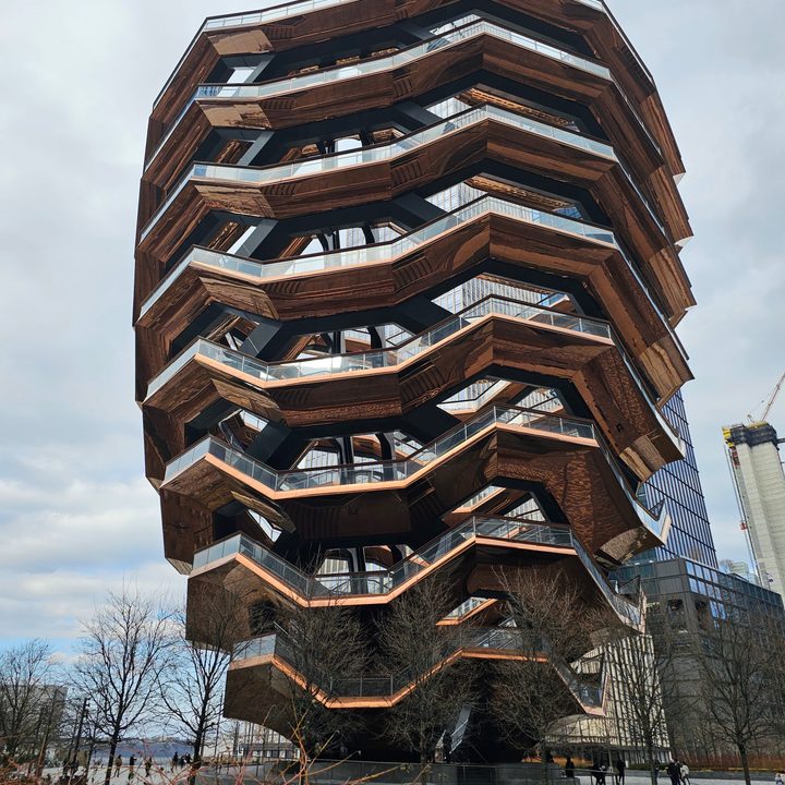 Galaxy S23 Ultra photo of The Vessel in NYC.