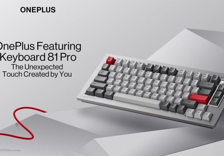 OnePlus Keyboard 81 Pro is the first commercial product out of the OnePlus Featuring fan-company initiative.