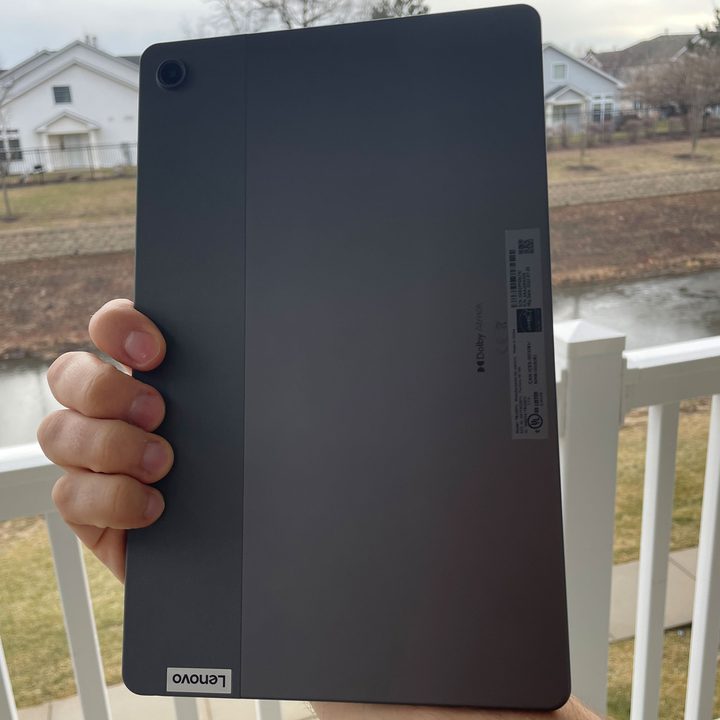 The Lenovo Tab M10 Plus (Gen 3) tablet.