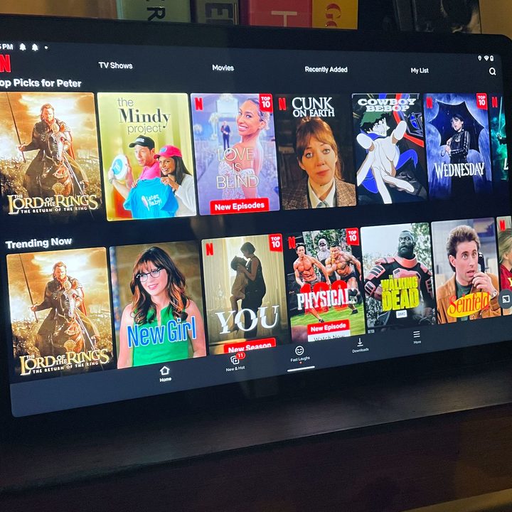 The Lenovo Tab M10 Plus (Gen 3) tablet.