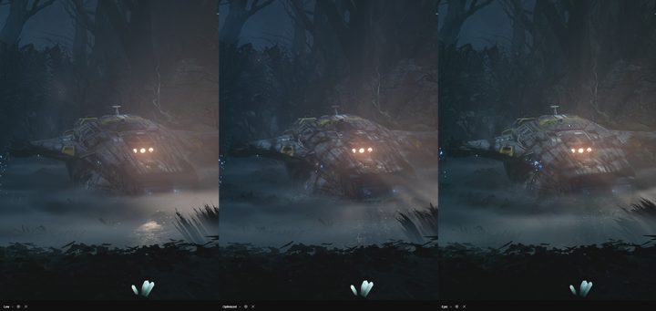 Graphics settings for Returnal on PC.