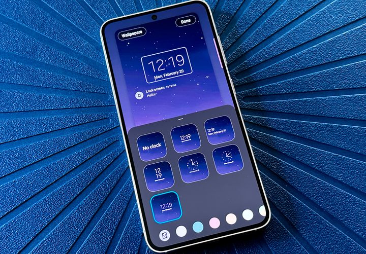 Samsung Galaxy S23 lock screen customization