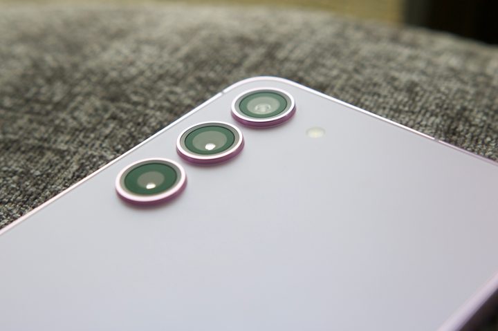 Rear camera on the Samsung Galaxy S23 Plus.