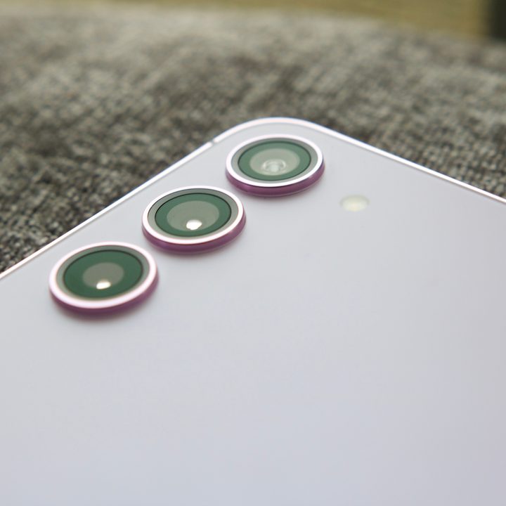 Rear camera on the Samsung Galaxy S23 Plus.