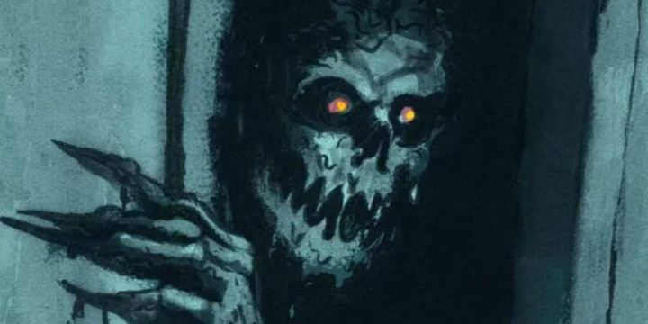 An illustration of Stephen King's Boogeyman.