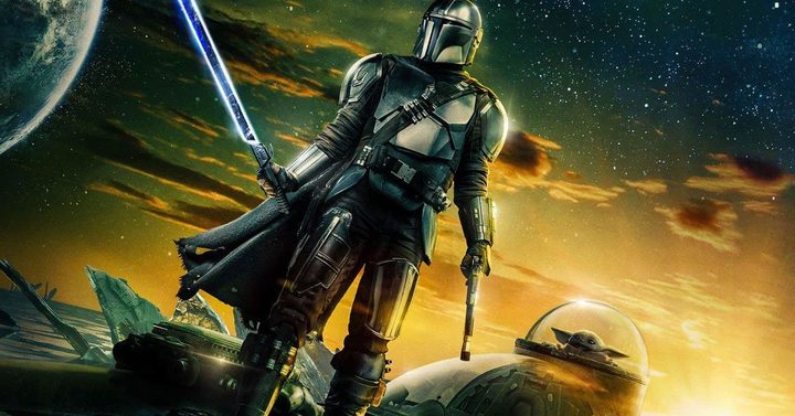A poster for The Mandalorian season 3.