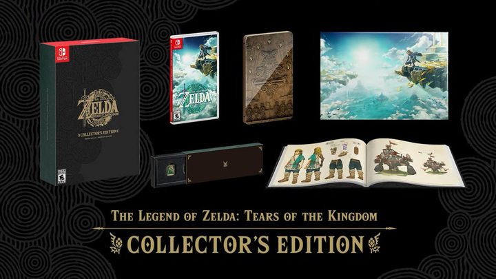 The Legend of Zelda: Tears of the Kingdom Collector's Edition.