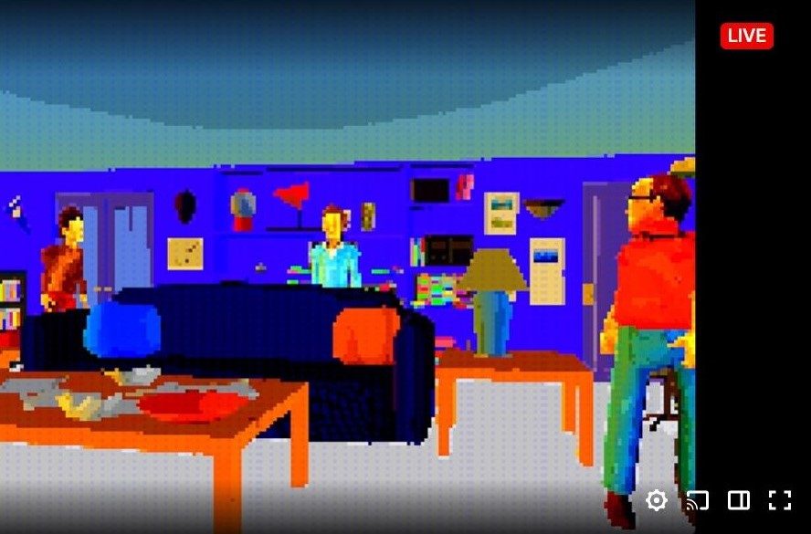 "Nothing Forever" the "Seinfeld" AI parody.