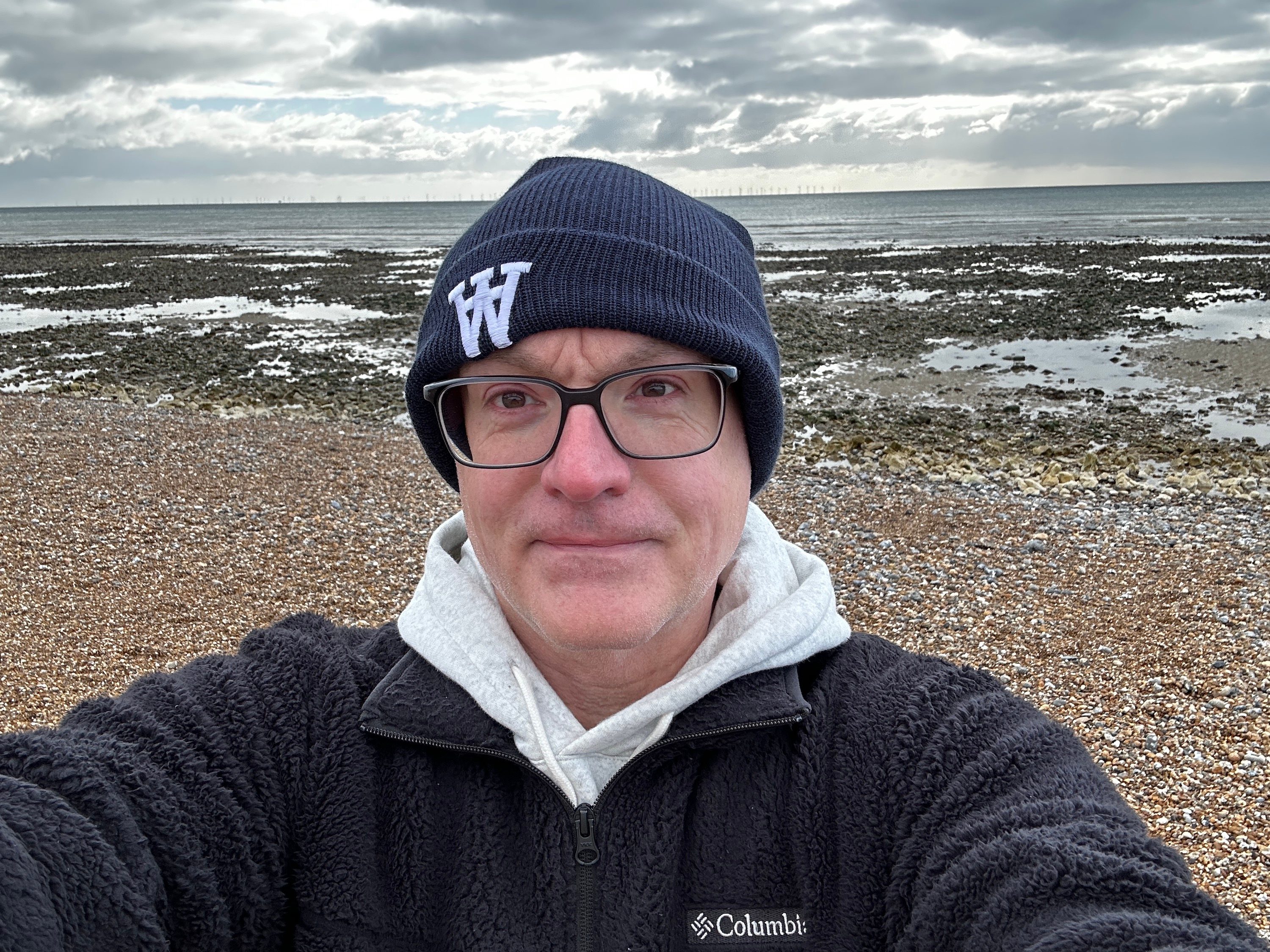 Selfie photo taken with the Apple iPhone 14 Pro.