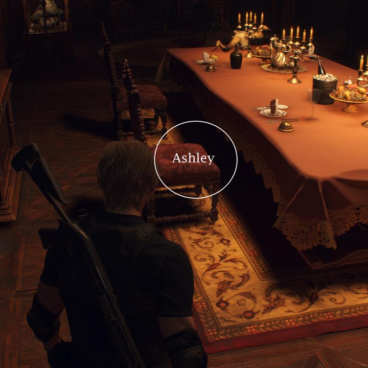 Where Ashley should sit