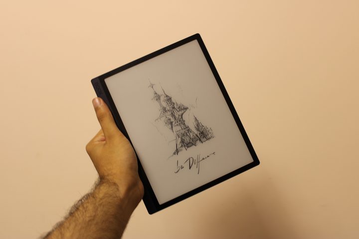 Boox Tab Ultra display.
