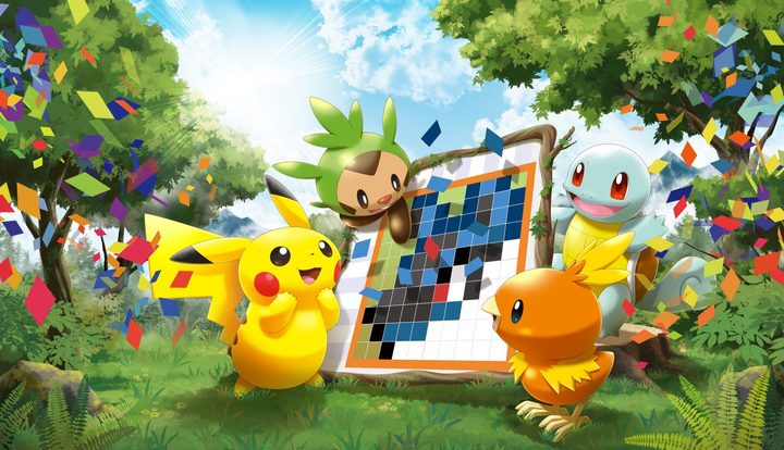 Pokemon Picross key art.