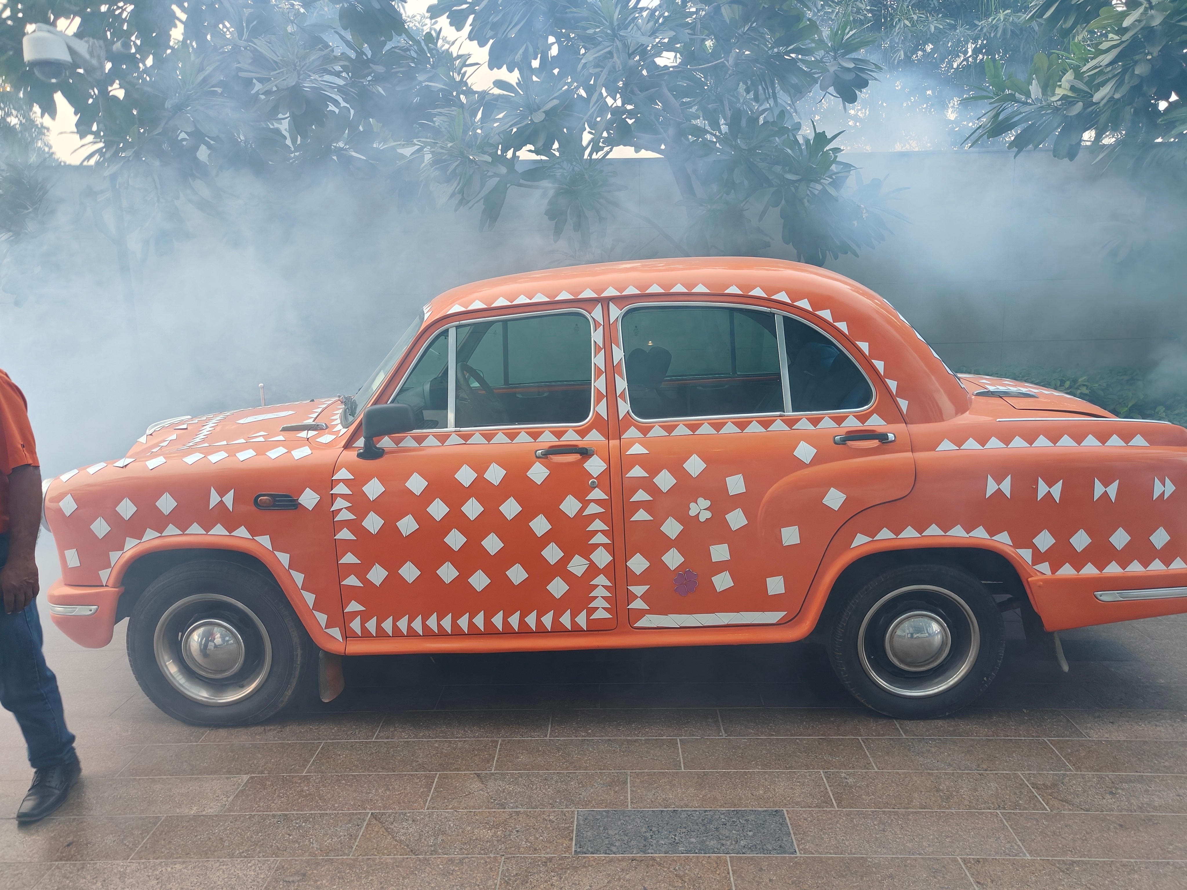 Ambassador car.