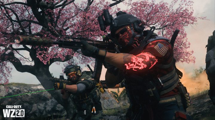 Characters on Ashika Island in Warzone 2.0.