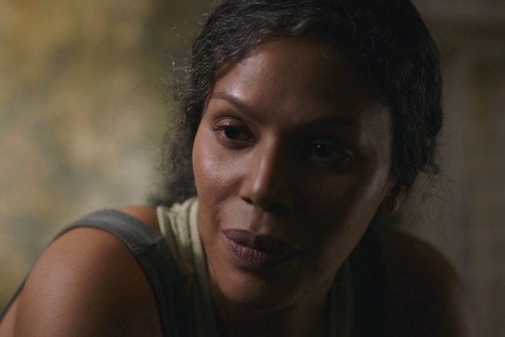 Marlene smirks in The Last of Us Episode 1.