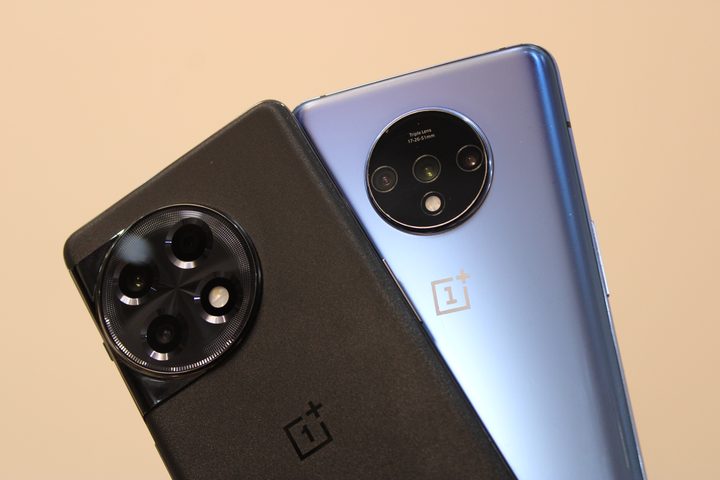 OnePlus 11R and OnePlus 7T.
