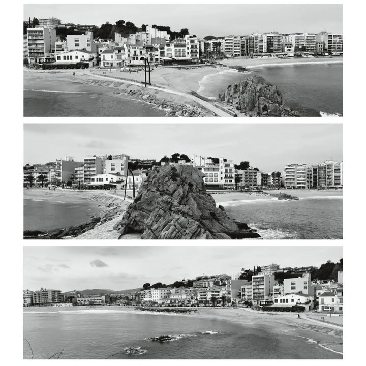 Beachside collage.