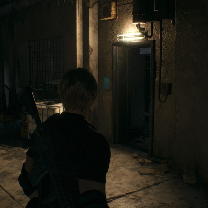 Leon looks at a request note