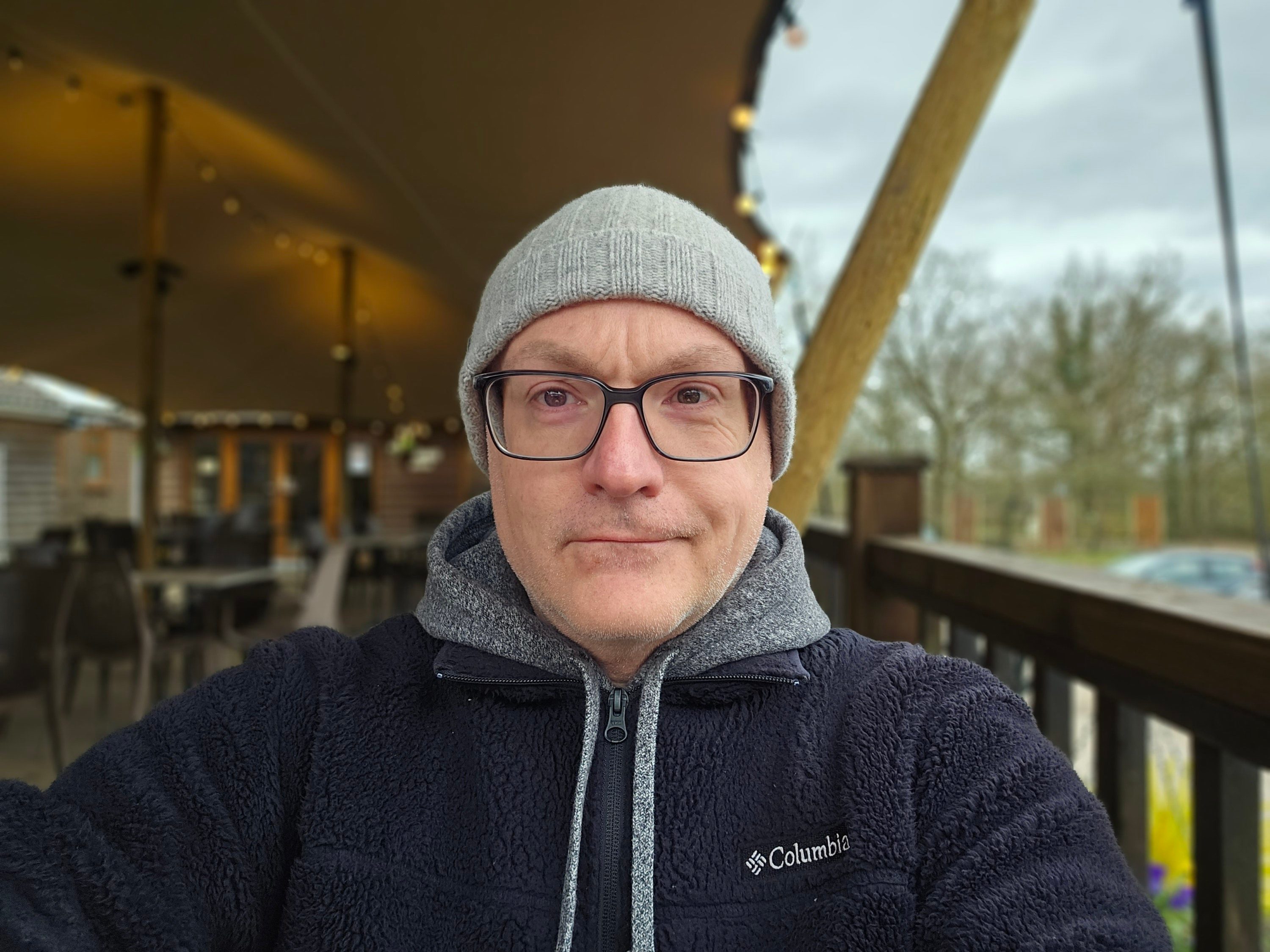 Selfie photo taken with the Samsung Galaxy S23 Ultra.