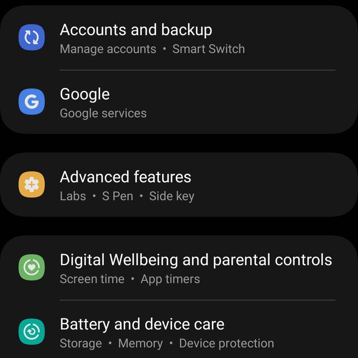 samsung galaxy s23 how to turn off settings