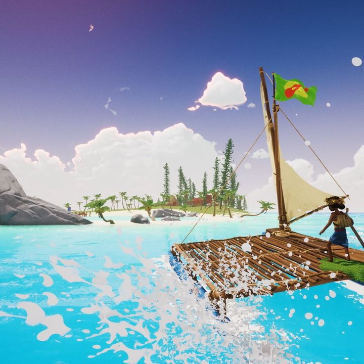 The player sails to a far off island in Tchia.