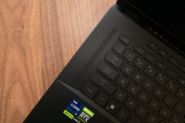 Speakers on the Asus ROG Zephyrus M16.