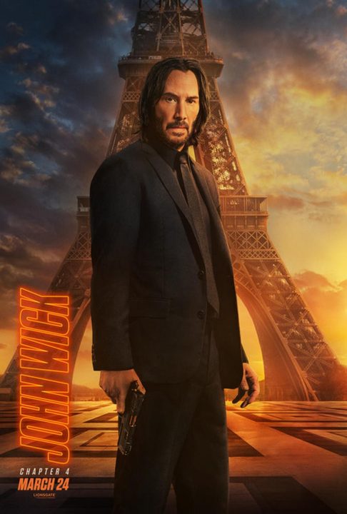 John Wicks stands in Paris in John Wick: Chapter 4.
