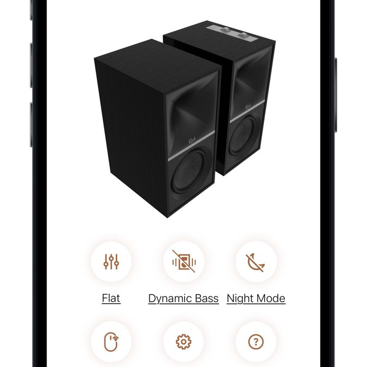 Klipsch Connect app main page.