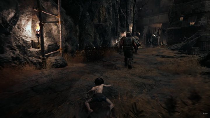 lord of the rings gollum stealth gameplay