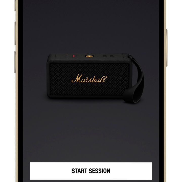 The Marshall Bluetooth app.