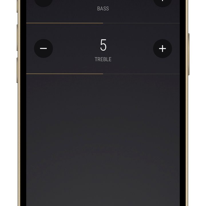 The Marshall Bluetooth app.