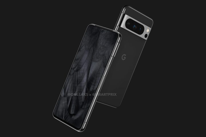 Leaked render of the Google Pixel 8 Pro.