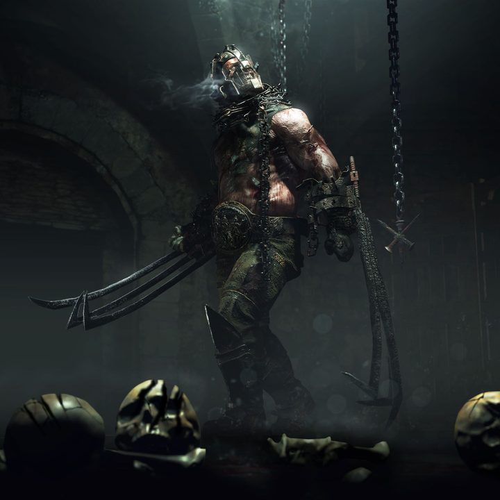 The Garrador stands tall in the Resident Evil 4 remake.