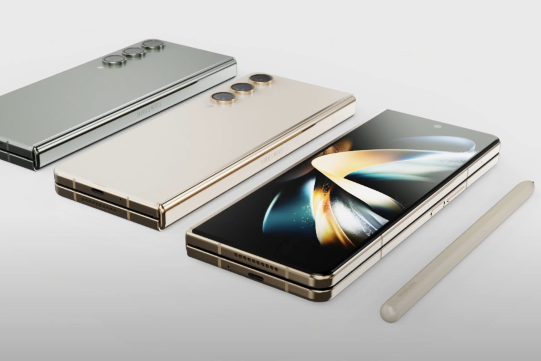 Concept render of the Samsung Galaxy Z Fold 5.