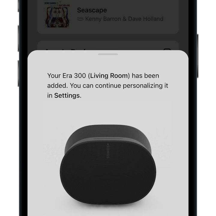 Sonos app for iOS.