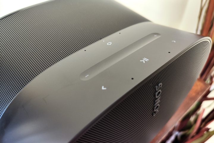 Sonos Era 300 top controls.