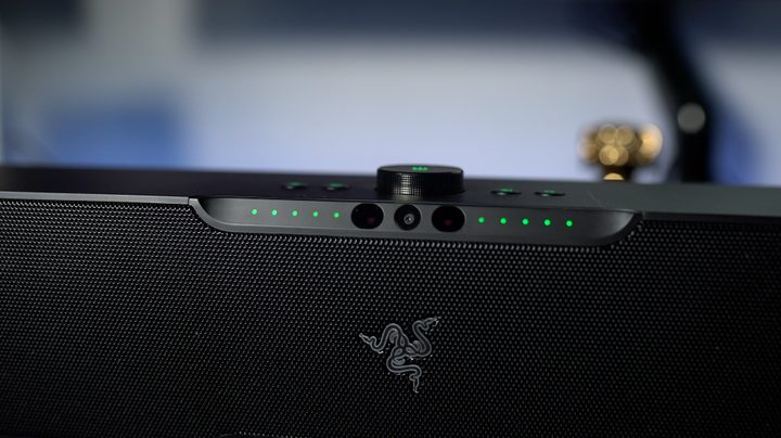 Camera on the Razer Leviathan V2 Pro.