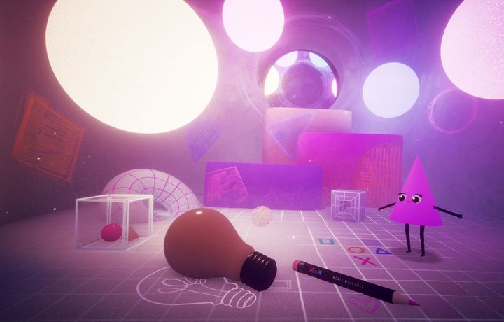 Preparing to create a level in Dreams.