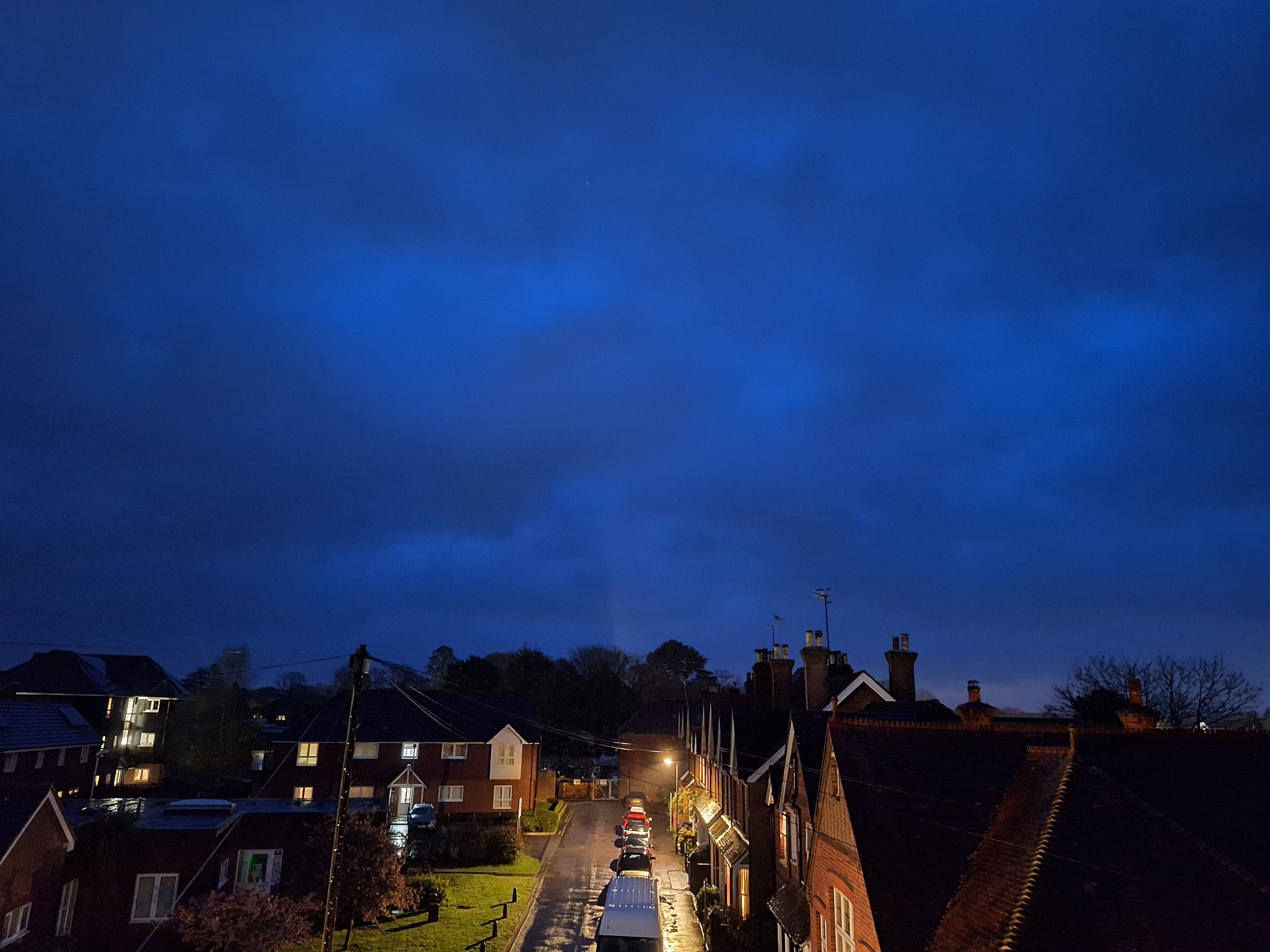 A photo taken with the Samsung Galaxy A54's Night mode.