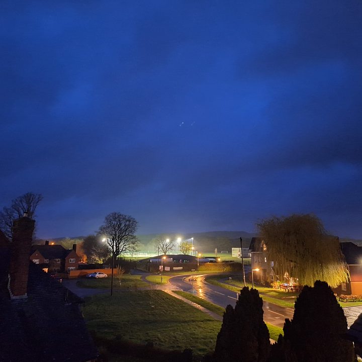 A photo taken using Night mode with the Galaxy A54.